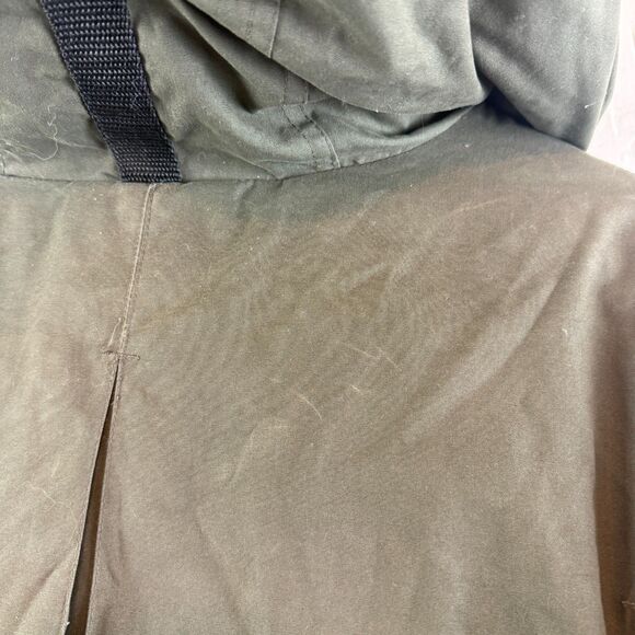 Vintage Eddie Bauer Green Superior Polar Parka Sheep Fur Hood Down Mens Size XL - Picture 15 of 16